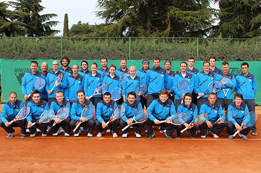 Tennistraining mit Profis